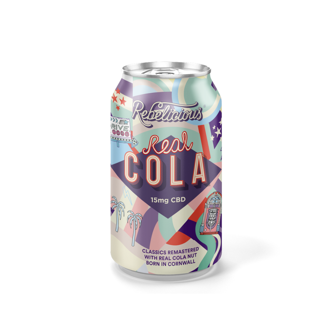 Rebelicious Real Cola with CBD