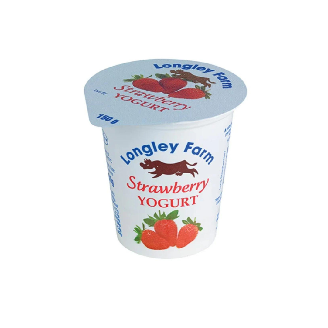 Longley Farm Strawberry Yoghurt