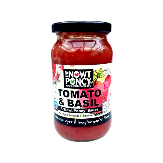 Nowt Poncy Tomato and Basil Sauce