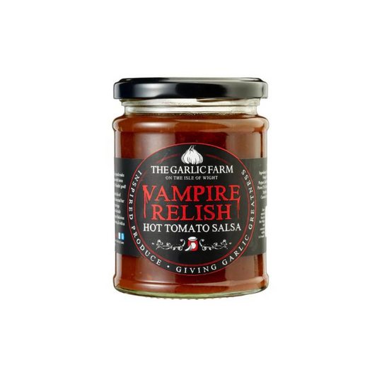 The Garlic Farm Vampire Relish - Hot Tomato Salsa